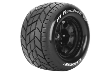 Koła 1/8 Stadium Truck Tire Sport Black (2szt.) | L-T3320B LOUISE RC