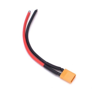 Złącze XT30 - wtyczka z przewodem 10cm (16AWG)