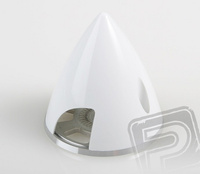 Kołpak z duralową podstawą 51 mm (BIAŁY)