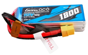 Akumulator LiPo 1800mAh 11,1V 45C 3S1P XT60 G-Tech | GEA183S45X6GT GENS ACE