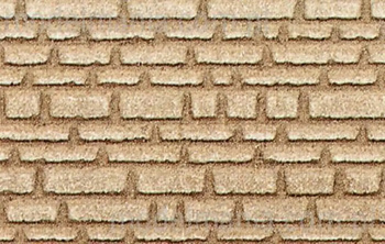 Mur z piaskowca H0/TT 28x14mm (2szt.) | 70022 HEKI