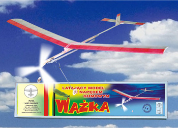 Ważka - samolot z napędem gumowym