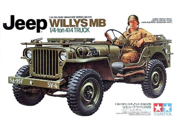 US Jeep Willys MB 1/4 Ton Truck 1:35 | Tamiya 35219