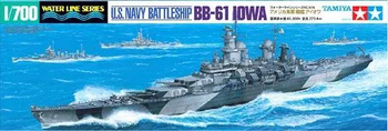 U.S. Navy Battleship BB-61 Iowa 1:700 | 31616 TAMIYA