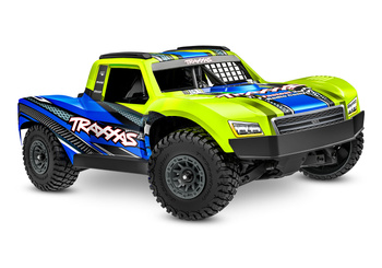 Traxxas Mini Slash 4X4 BL-2S Short Course 1:16 Żółty Samochód Zdalnie Sterowany Model RC | 108164-1-YLW