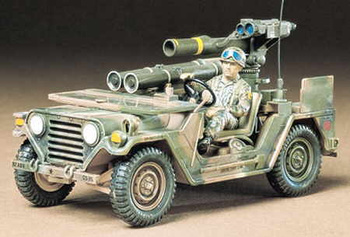 US M151A2 W/TOW Missle Launcher 1:35 | Tamiya 35125