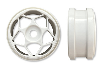 Felgi Flying Point Białe 1/8 41x87mm 2szt. | 296945