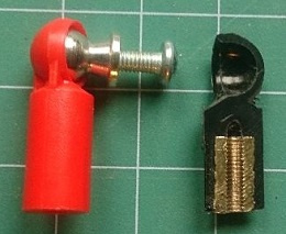 Snap kulowy / przegub kulowy M3x9,5/24mm - S11