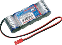 Pakiet 1600mAh 6,0V 2/3A NiMh BEC - Płaski - LRP 430602