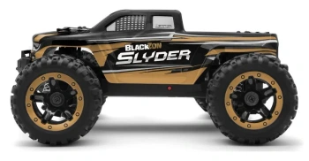 BlackZon Slyder MT Monster Truck 1/16 4WD Złoty Samochód Zdalnie Sterowany Model RC | 540101