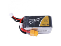 Pakiet LiPo 850mAh 14,8V 4S 75C 4S1P - GENS ACE & TATTU