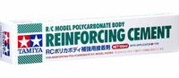 Klej Do Poliwęglanu Lexanu Karoserii R/C Model Polycarbonate Body Reinforcing Cement Adhesive 100ml | TA-87190 TAMIYA