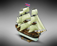 Okręt HMS Bounty Model Drewniany Żaglowiec Mini Mamoli 1:135 335mm | MM01
