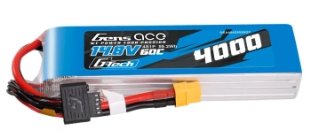 Akumulator LiPo 4000mAh 14,8V 60C 4S1P XT60 G-Tech | GEA404S60X6GT GENS ACE