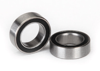 Łożyska Kulkowe 5x8x2,5mm 2szt. Czarna Gumowa Uszczelka 2RS | 5114A TRAXXAS