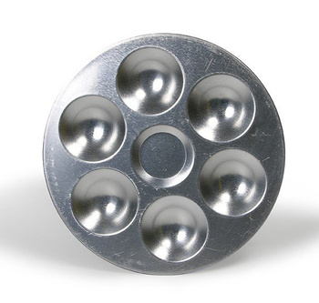 Paleta malarska aluminiowa (6 kolorów) | AMMO