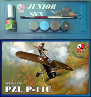PZL-P-11C 142 Eskadra Skalski - Junior Set | Big Model JS72031