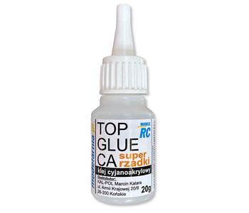 Klej Cyjanoakrylowy TOP GLUE CA SUPER RZADKI 20g