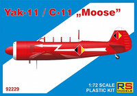Yak-11 / C-11 "Moose" 1:72 | 92229 RS MODELS