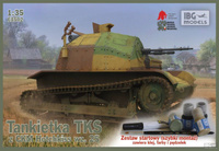 TKS -polska tankietka 20mm z CKM Hotchkiss wz. 25-A Z FARBAMI 1:35 | E3502 IBG