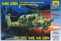 Mil Mi-28N Night Havoc Modern Russian Attack Helicopter 1:72 | Zvezda 7255