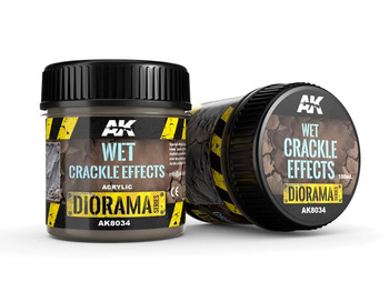 Akrylowa imitacja mokrej popękanej ziemi (Wet Crackle Effects) 100ml | AK8034