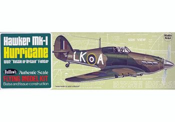 Hawker Mk-1 Hurricane 419mm - 506 Guillow
