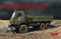 Soviet Six-Wheel Army Truck (new molds) 1:35 | ICM 35001