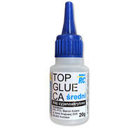 Klej Cyjanoakrylowy Top Glue CA Średni 20g