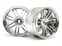 LP29 WHEEL RAYS VOLKRACING RE30 CHROME (2pcs)-HPI 33476