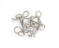 Spinki karoserii (10szt.) srebrne | 501370 HOBBYTECH