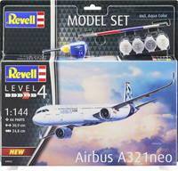 Airbus A321neo (model set) 1:144 | 64952 REVELL