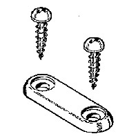 Nylonowa płytka - mała - mpj2630